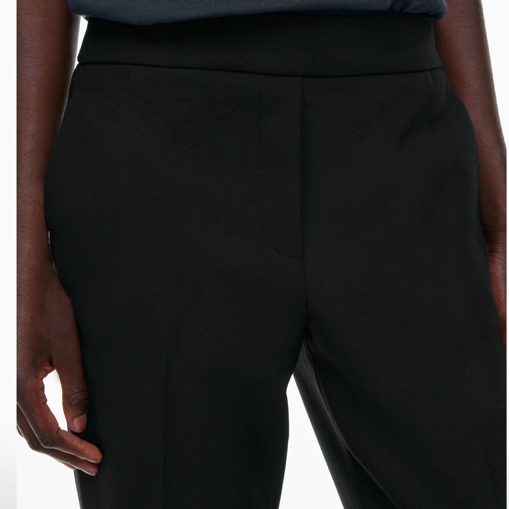 Aritzia Babaton Conan Cropped Trousers Dark Green - Picture 12 of 12